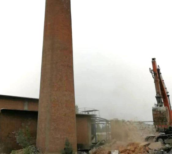 磚煙囪拆除